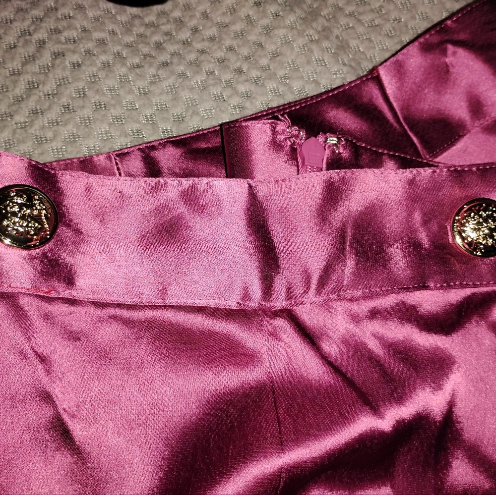 Cinq à Sept rainer high-rise straight-leg satin pants$425 - Picture 6 of 7